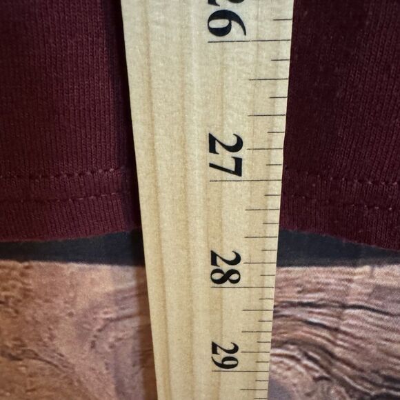 West Texas A&M T-shirt M Maroon Lady Buffs Basketball SS  Never Stop Fighting - Picture 5 of 6